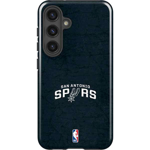 NBA San Antonio Spurs Distressed Galaxy S25 Impact Case